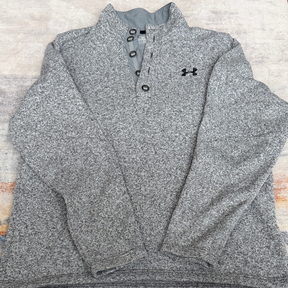 Under Armour Gray Crewneck Sweater
